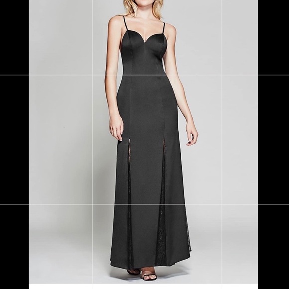 Marciano Black full length evening gown - NEW - Picture 1 of 16